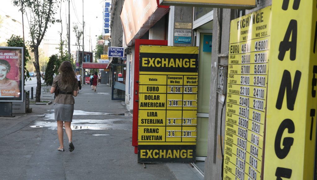 schimbul valutar